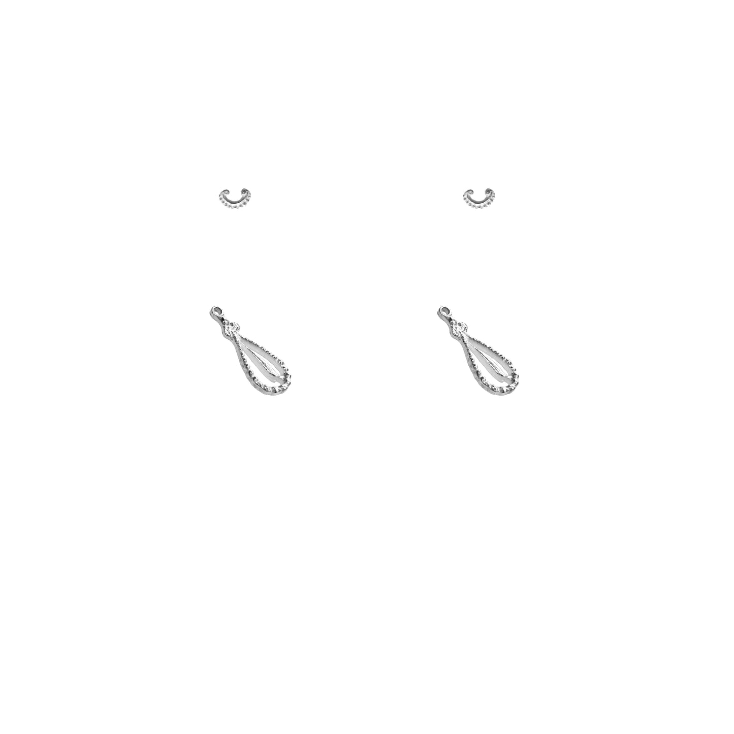 Afecto Small 3 in 1 Earring (single earring)