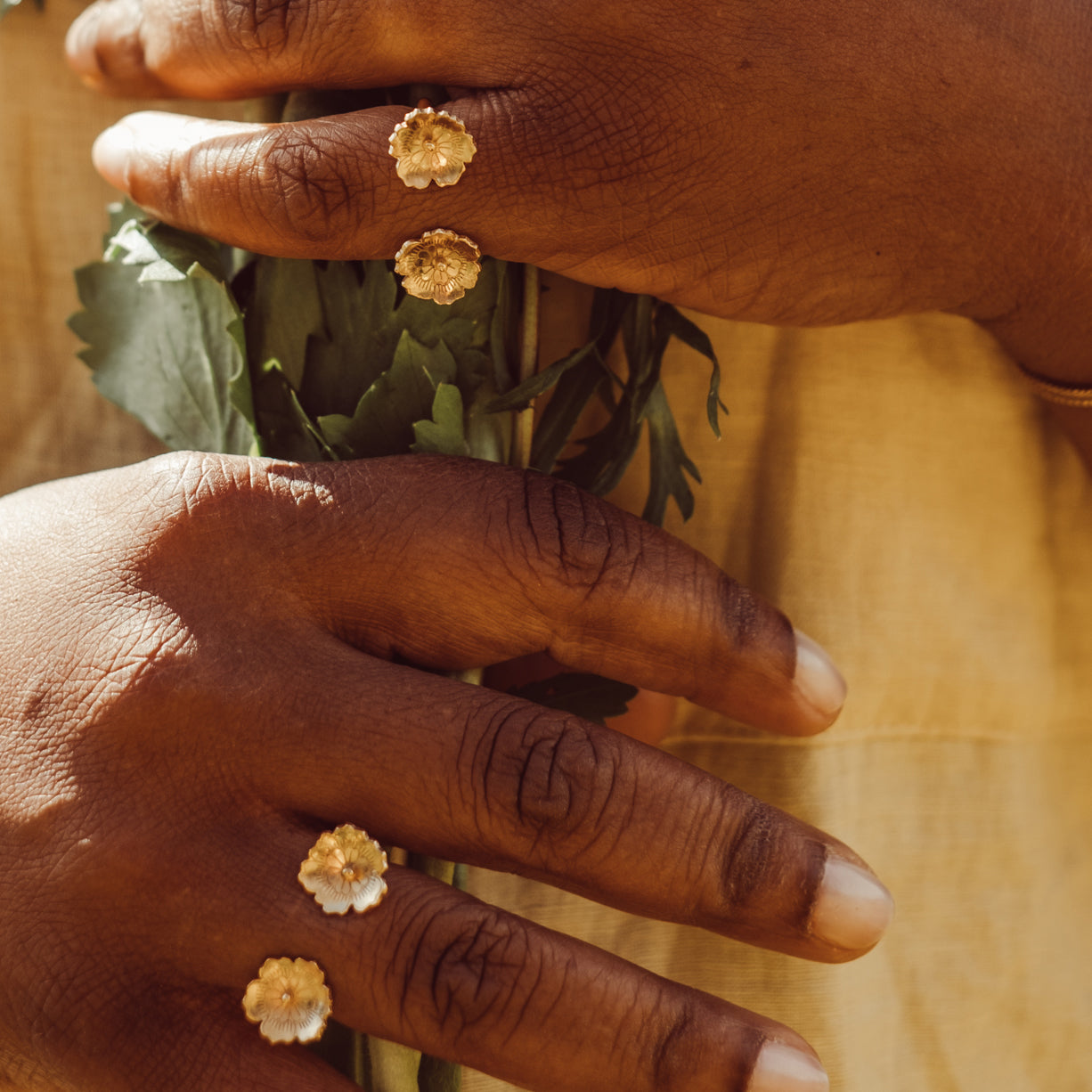 Natureza Flower Ring