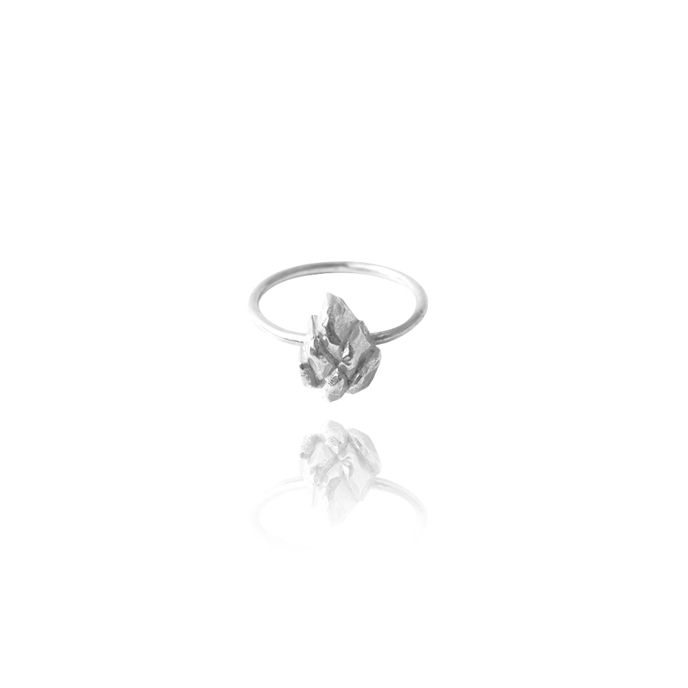 Natureza Artichoke Solitaire Ring