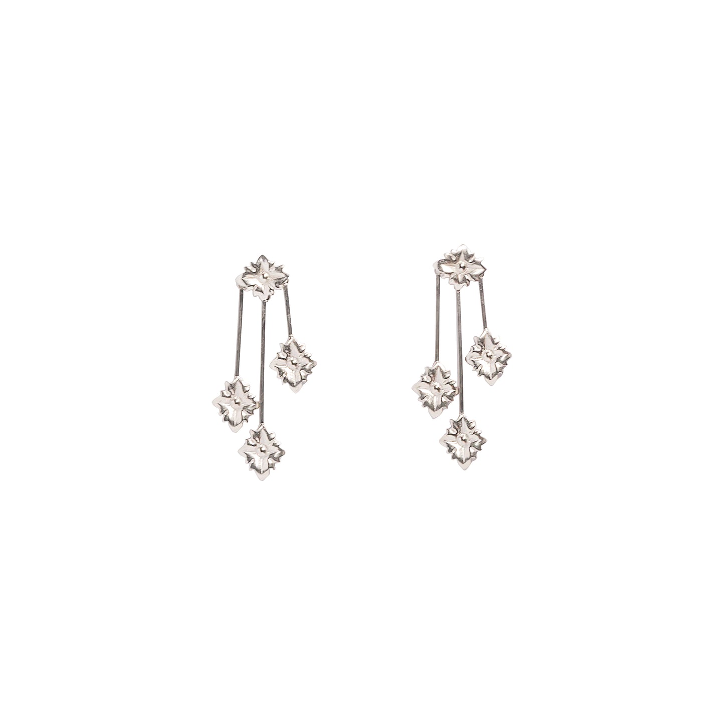Luz Triple Hinged Earring (single earring)