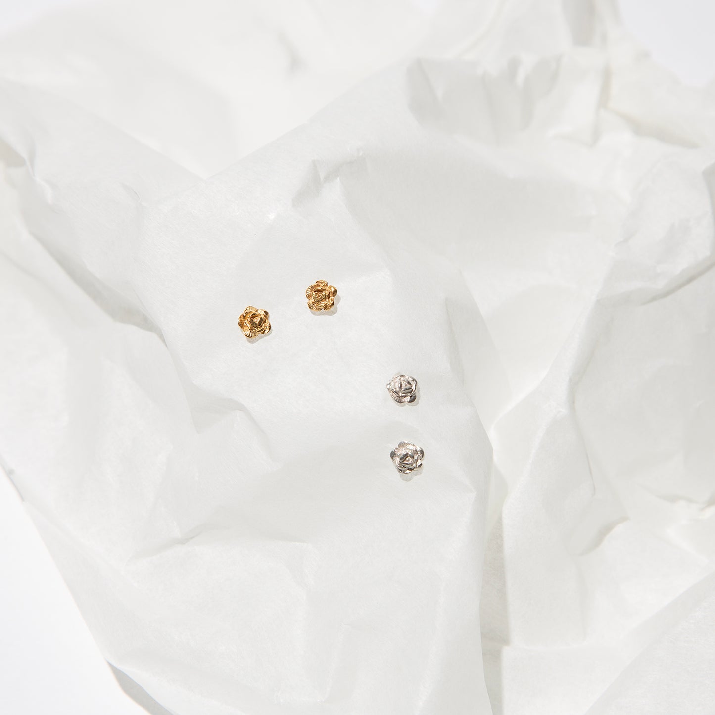 A Rose is a Rose Mini Earring (single earring)