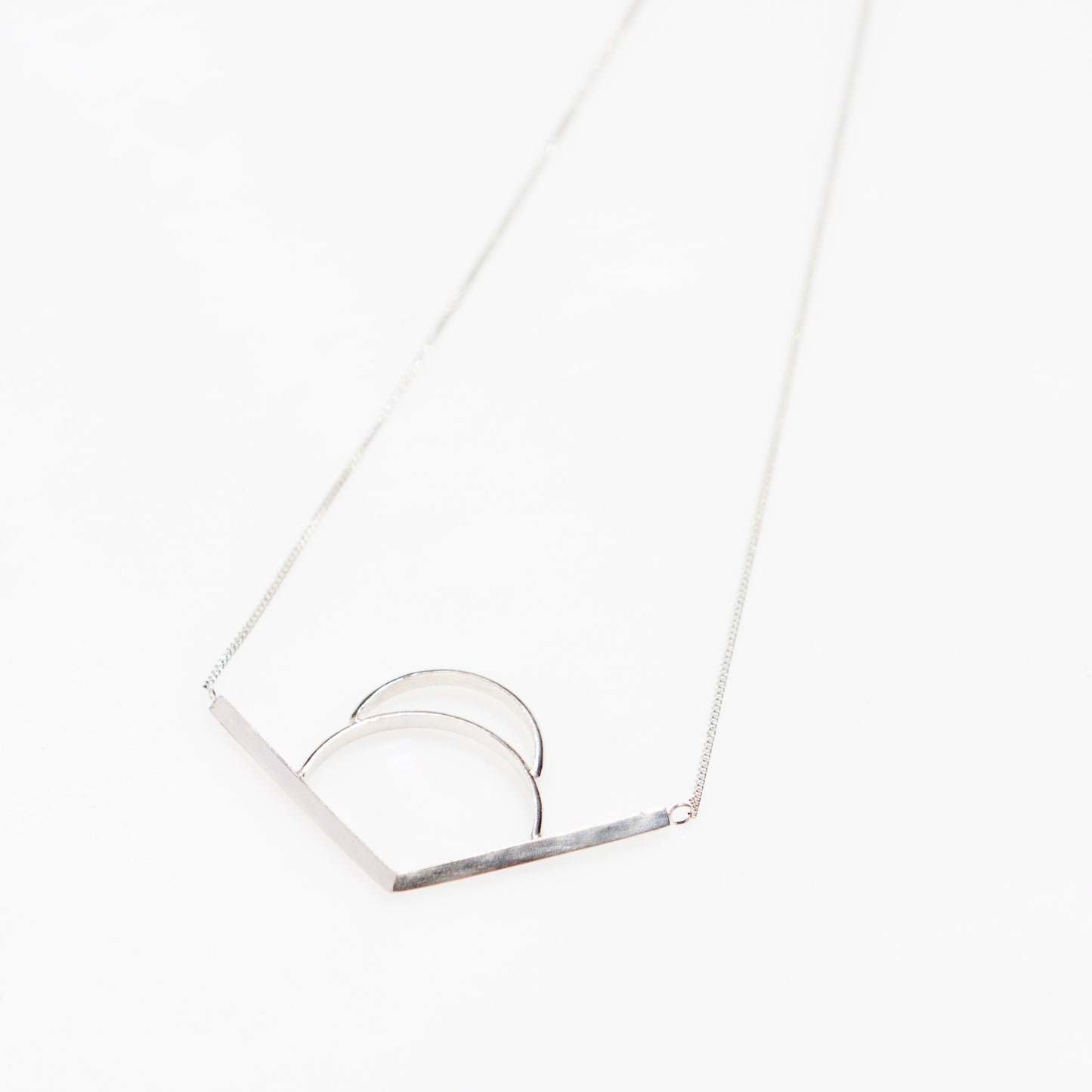 Arrow Necklace + RV Semi-Circles