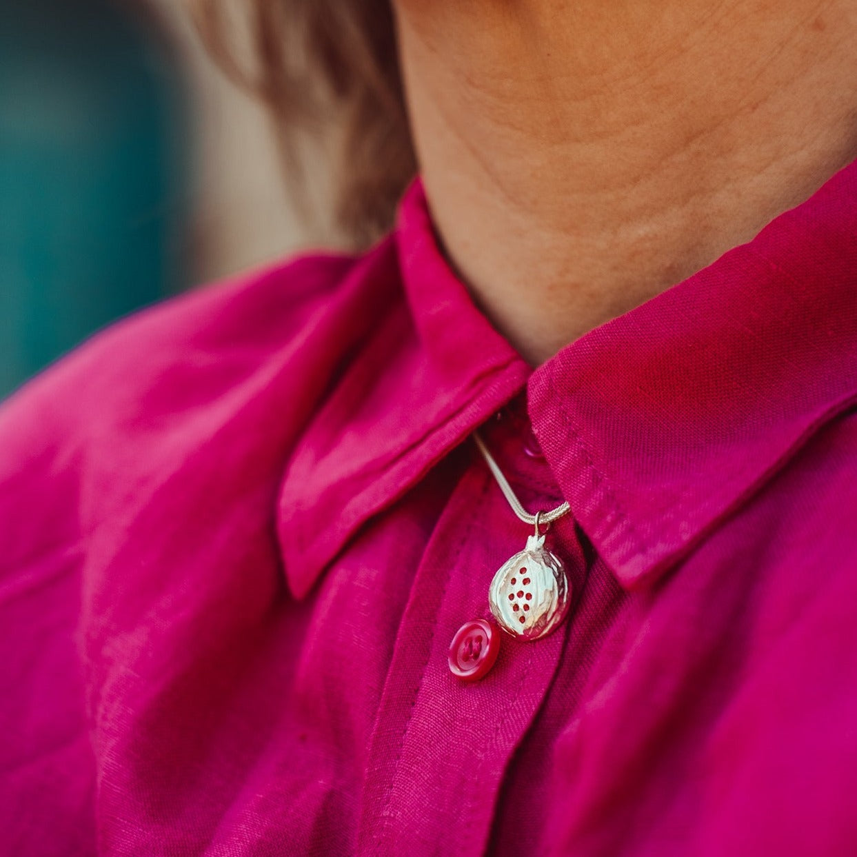 Natureza Pomegranate Necklace (Large)