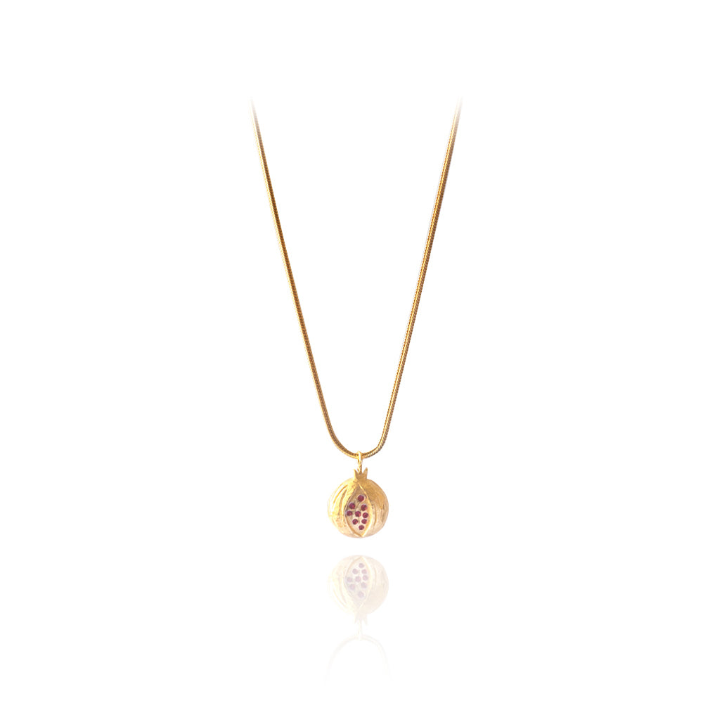 Natureza Pomegranate Necklace (Large)