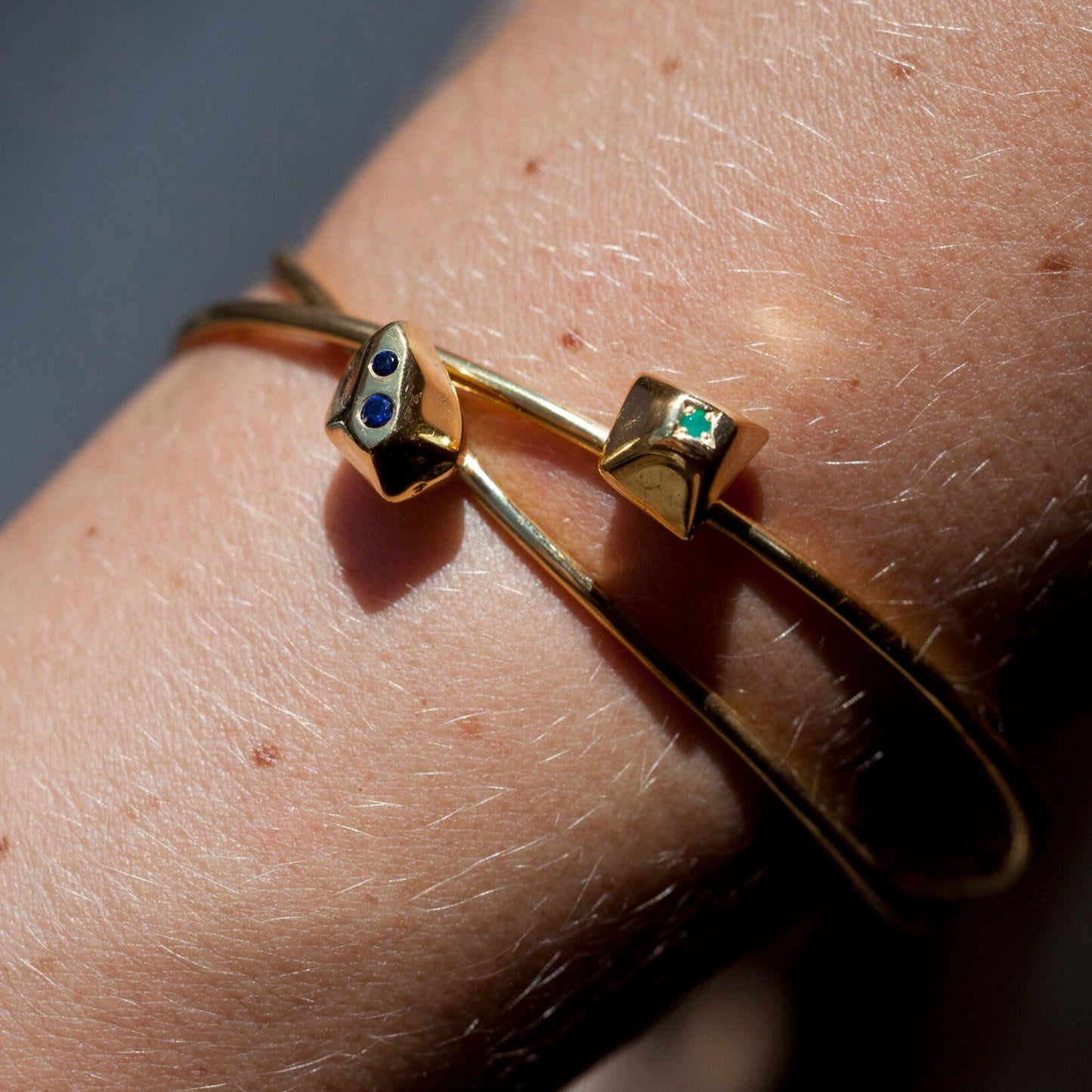 Talhe Single Bracelet (2 Stones)