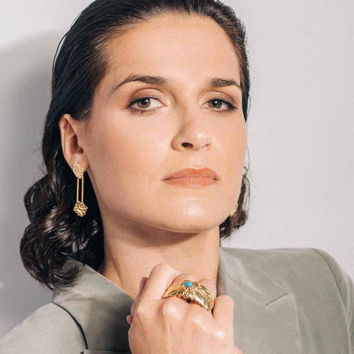 Luz Double Ring