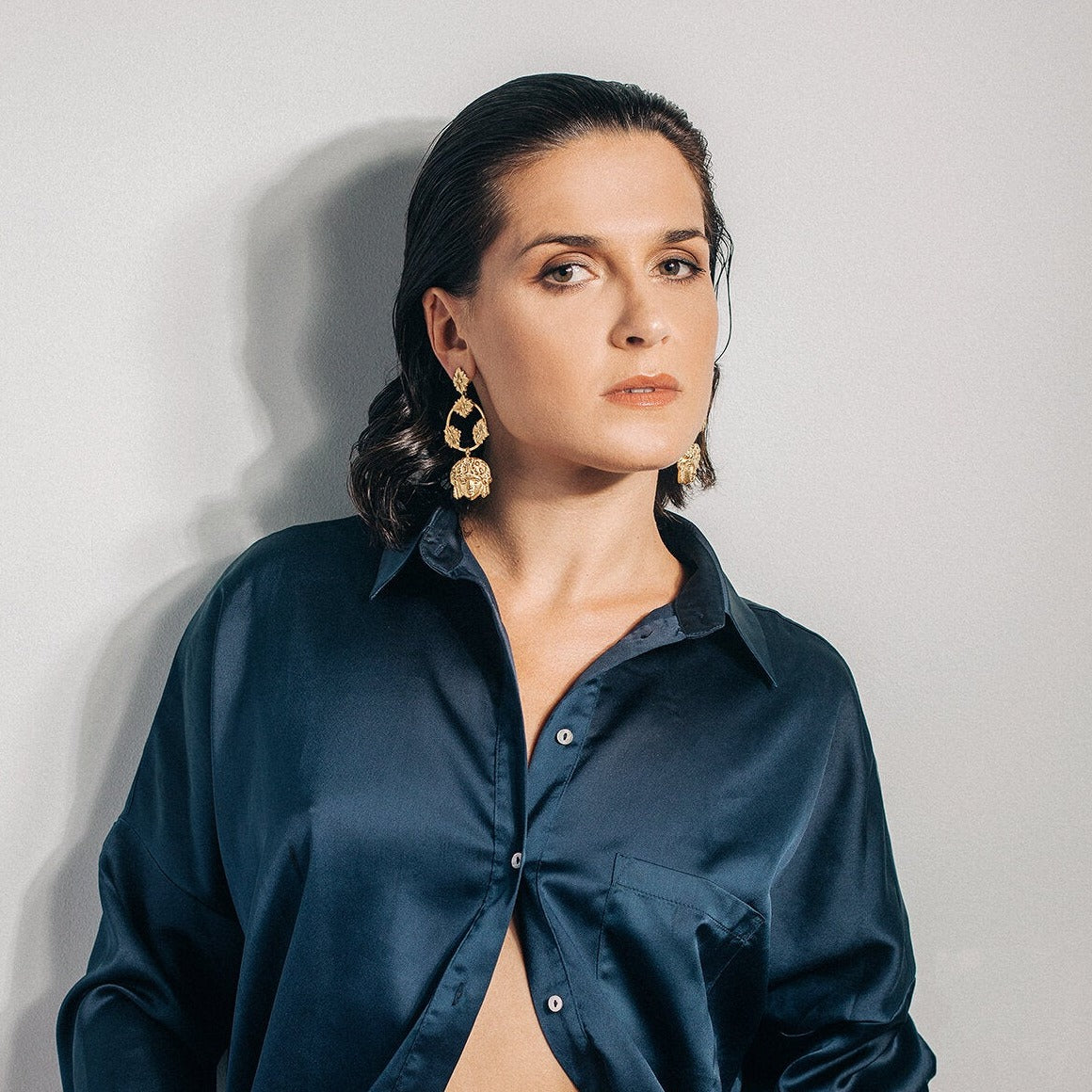 Luz Statement Earring (single earring)