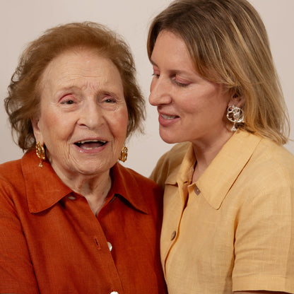 Large Moth Earrings ~ NATUREZA