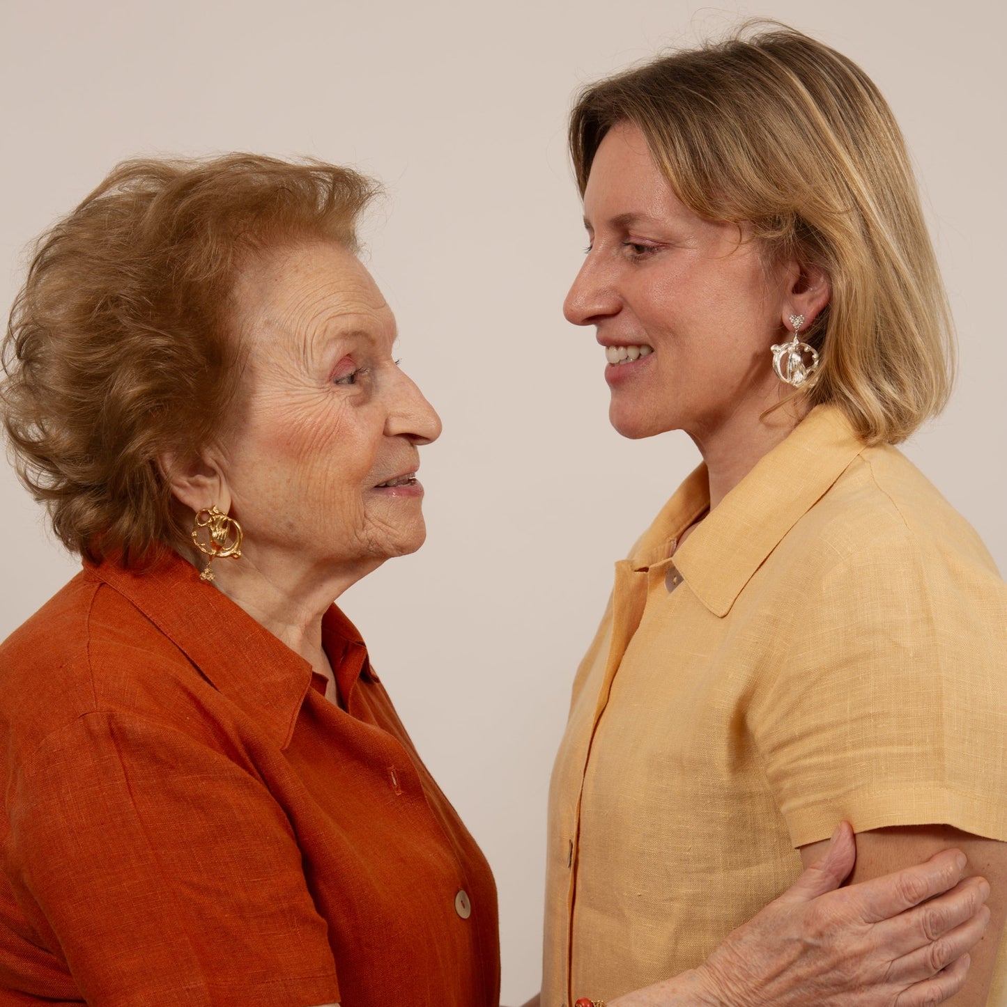 Large Moth Earrings ~ NATUREZA