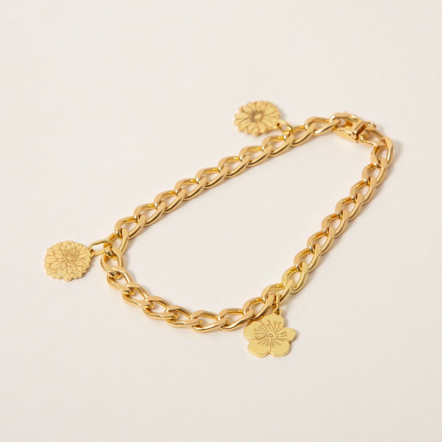 Pulseira 3 Flores