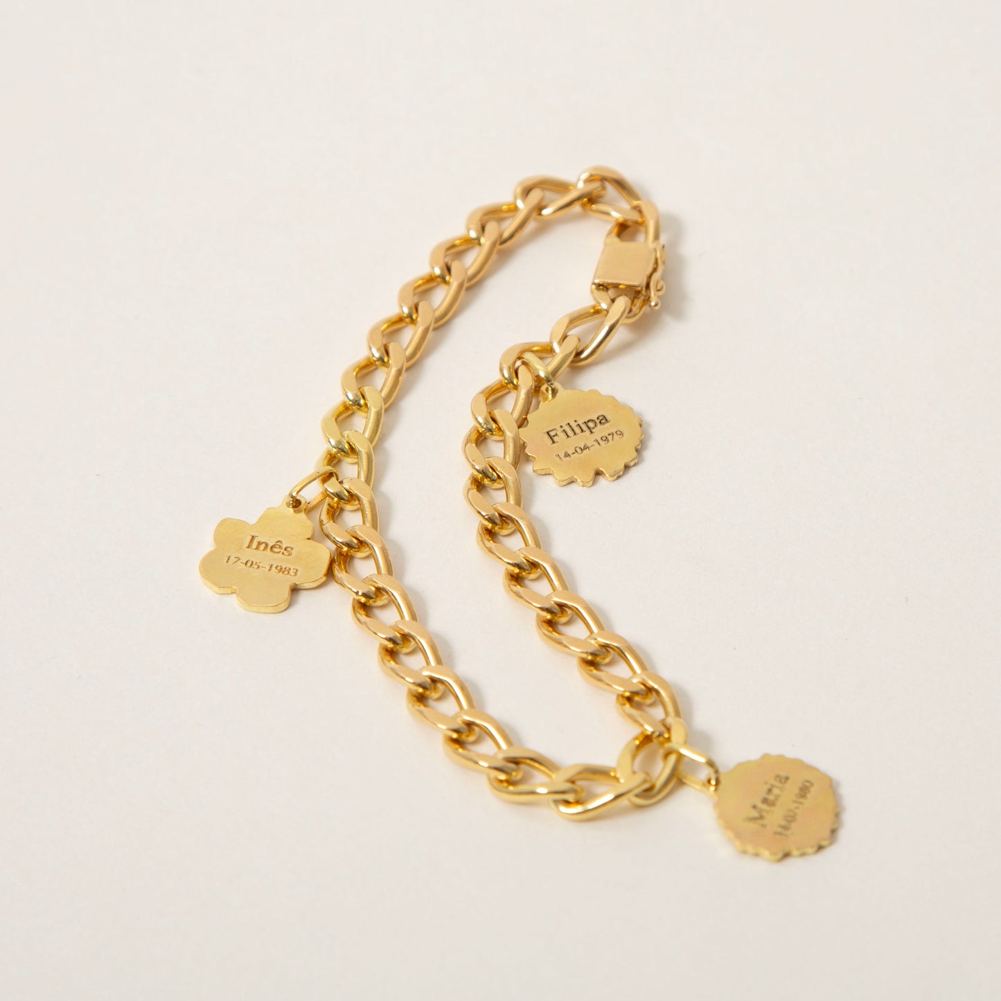 Pulseira 3 Flores