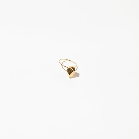 Cut Solitaire Ring